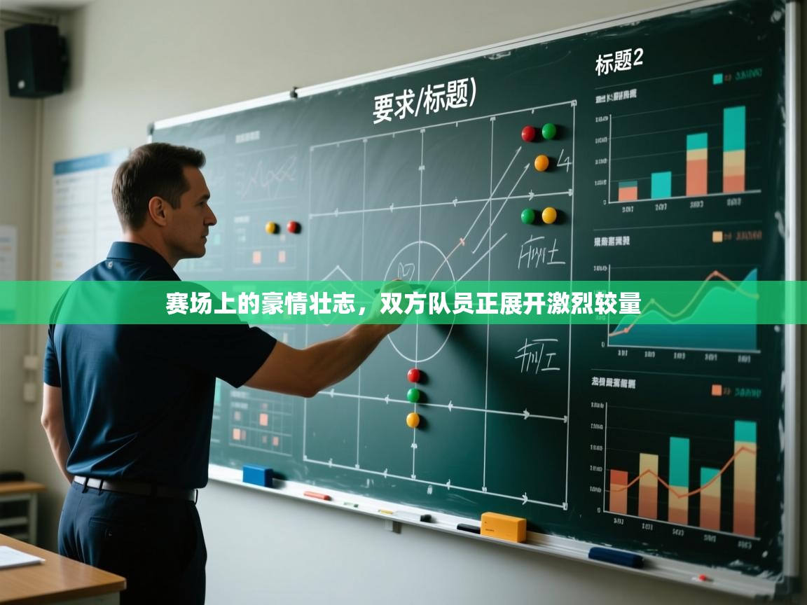 赛场上的豪情壮志，双方队员正展开激烈较量